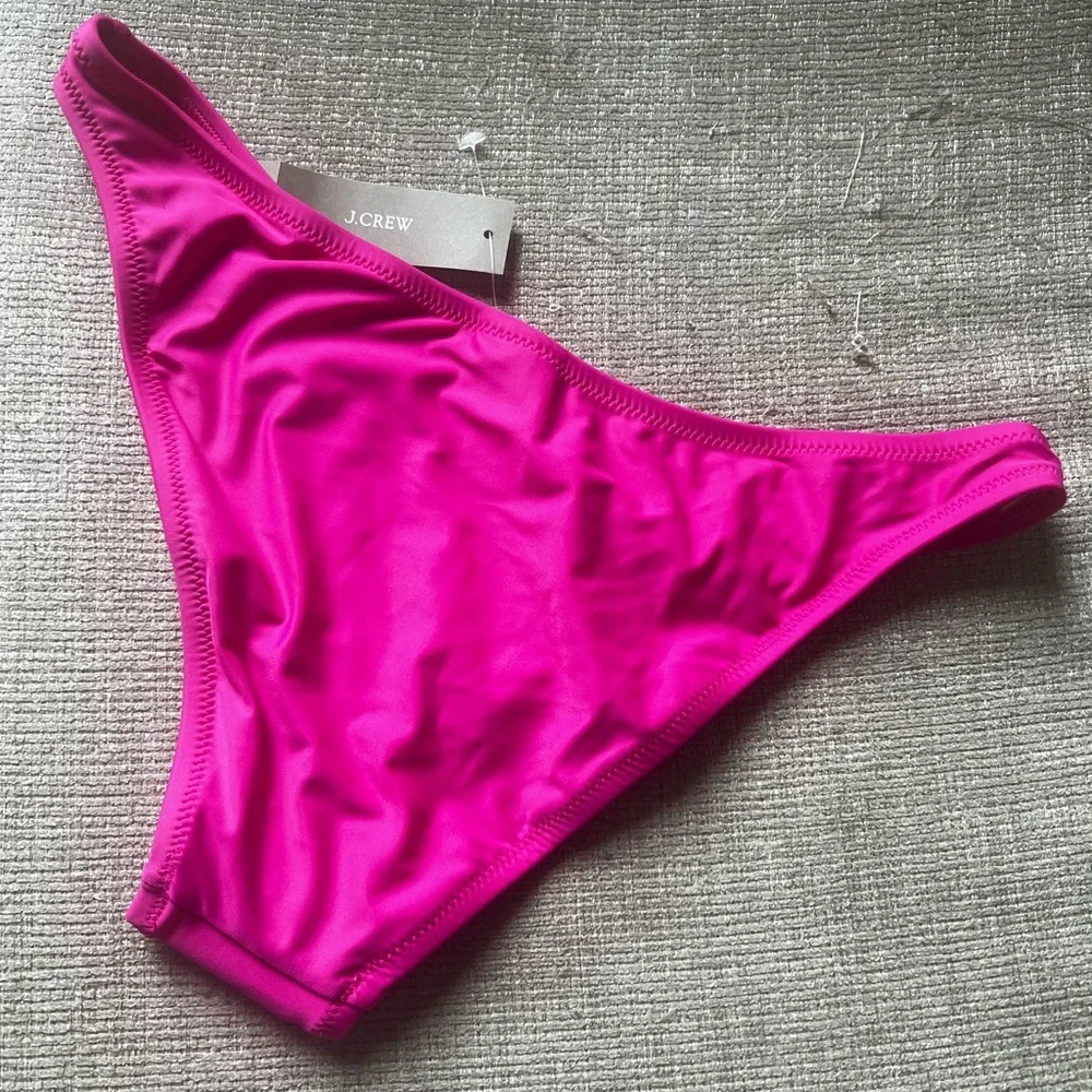 J Crew Hipster full-coverage bikini bottom Size XS S M 2X NWT